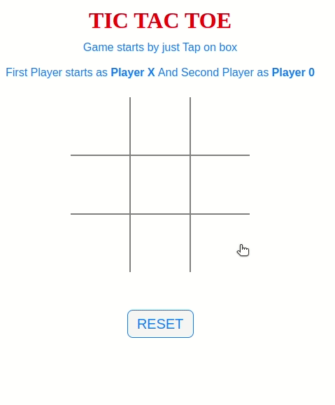 Tic Tac Toe